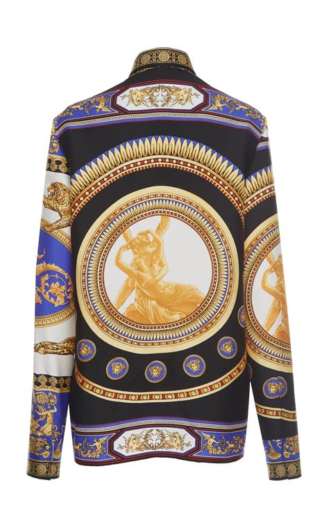 red versace shirt|versace long sleeve t shirts.